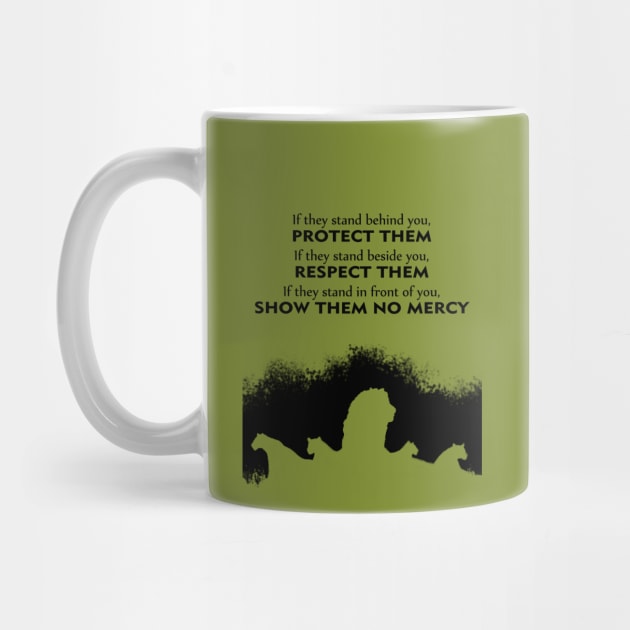Protect Them - Lions by Bigrum P. Bear Designs